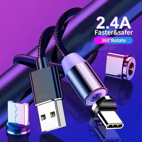 خرید آنلاین کابل شارژر مغناطیسی