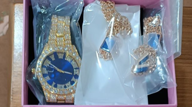 ست بدلیجات نگین دار زنانه