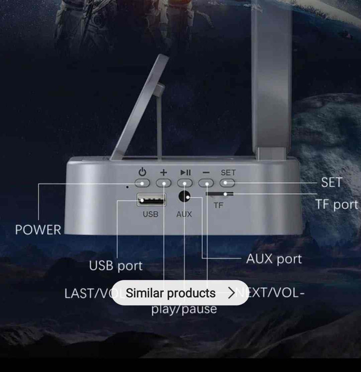 خرید چراغ خواب آدم فضایی