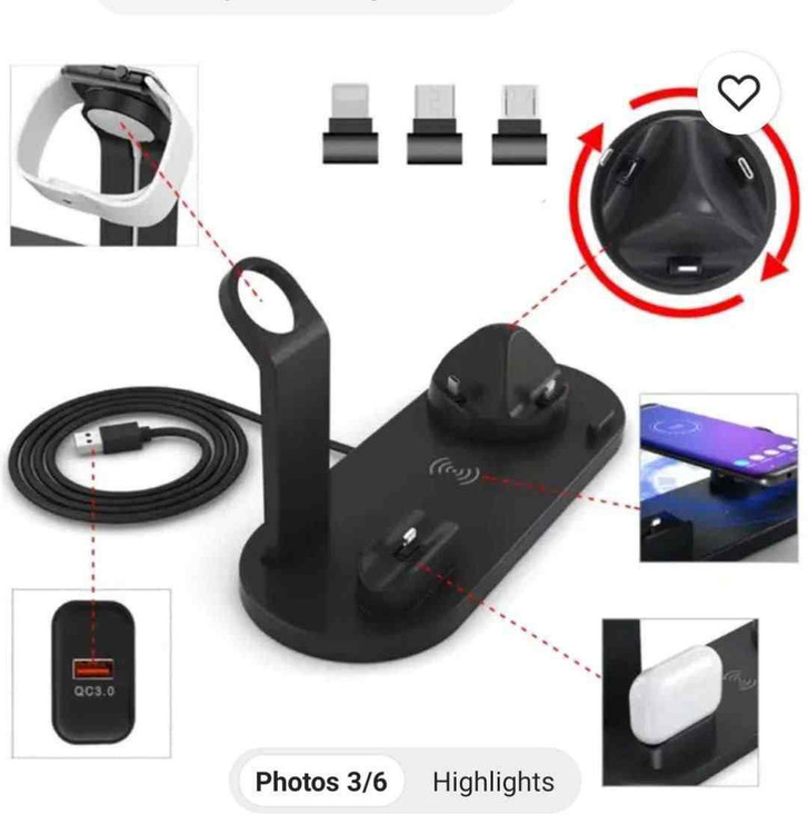 خرید پایه شارژر وایرلسی