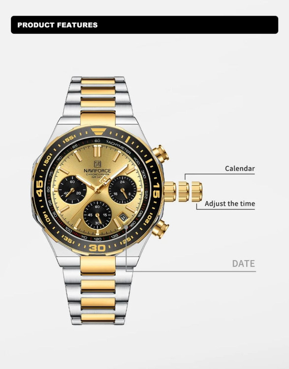 خرید آنلاین ساعت مردانه نیوی فورس